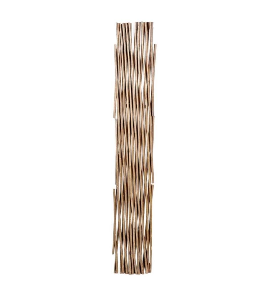 Clôture en treillis de saule 5 pcs 180x90 cm