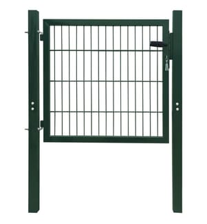 Portillon Acier Vert 105x150 cm