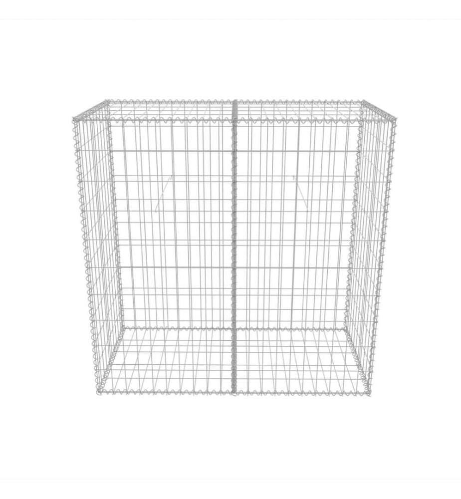 Panier de gabion Acier galvanisé 100x50x100 cm