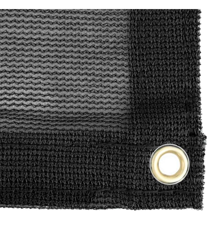 Filet de conteneur PEHD 3 x 5 m Noir