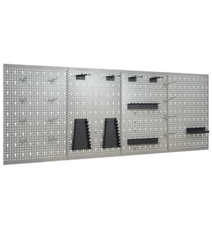 Werkzeugwand 4 Stk. 40×58 cm Stahl