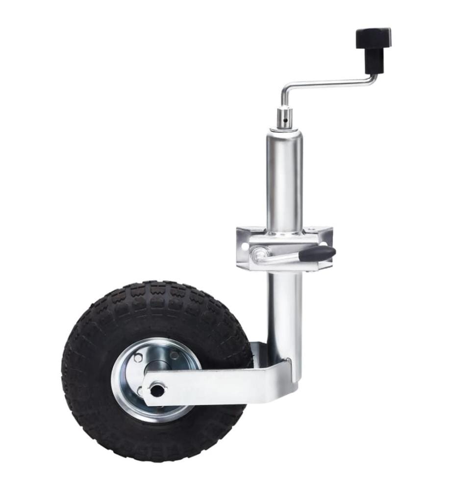 Roue de jauge pour remorque avec pince fendue 48 mm