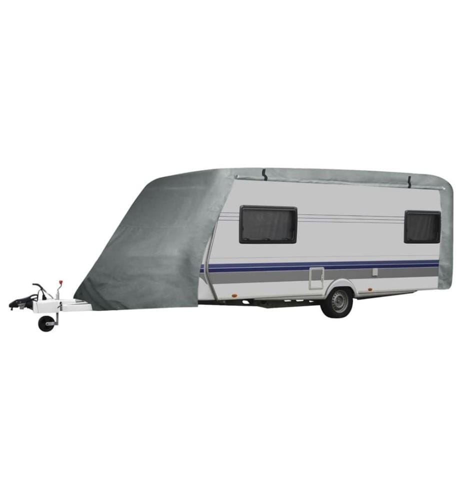 Wohnwagen-Abdeckung Grau Gr. L