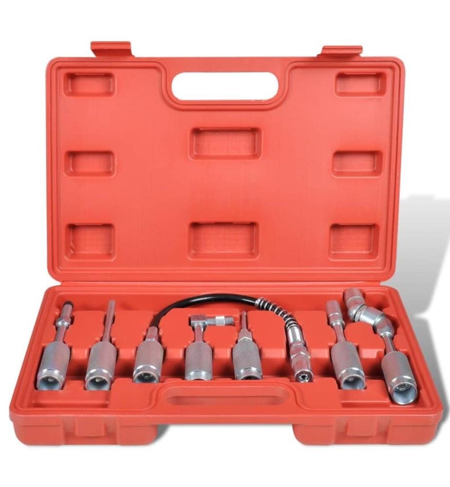 Kit d'adapteur pour pistolet à graisse 7 pièces
