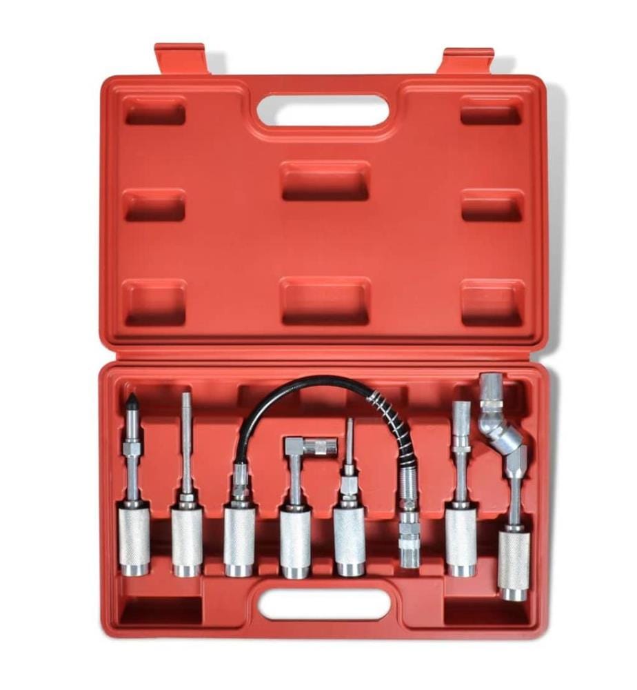 Kit d'adapteur pour pistolet à graisse 7 pièces