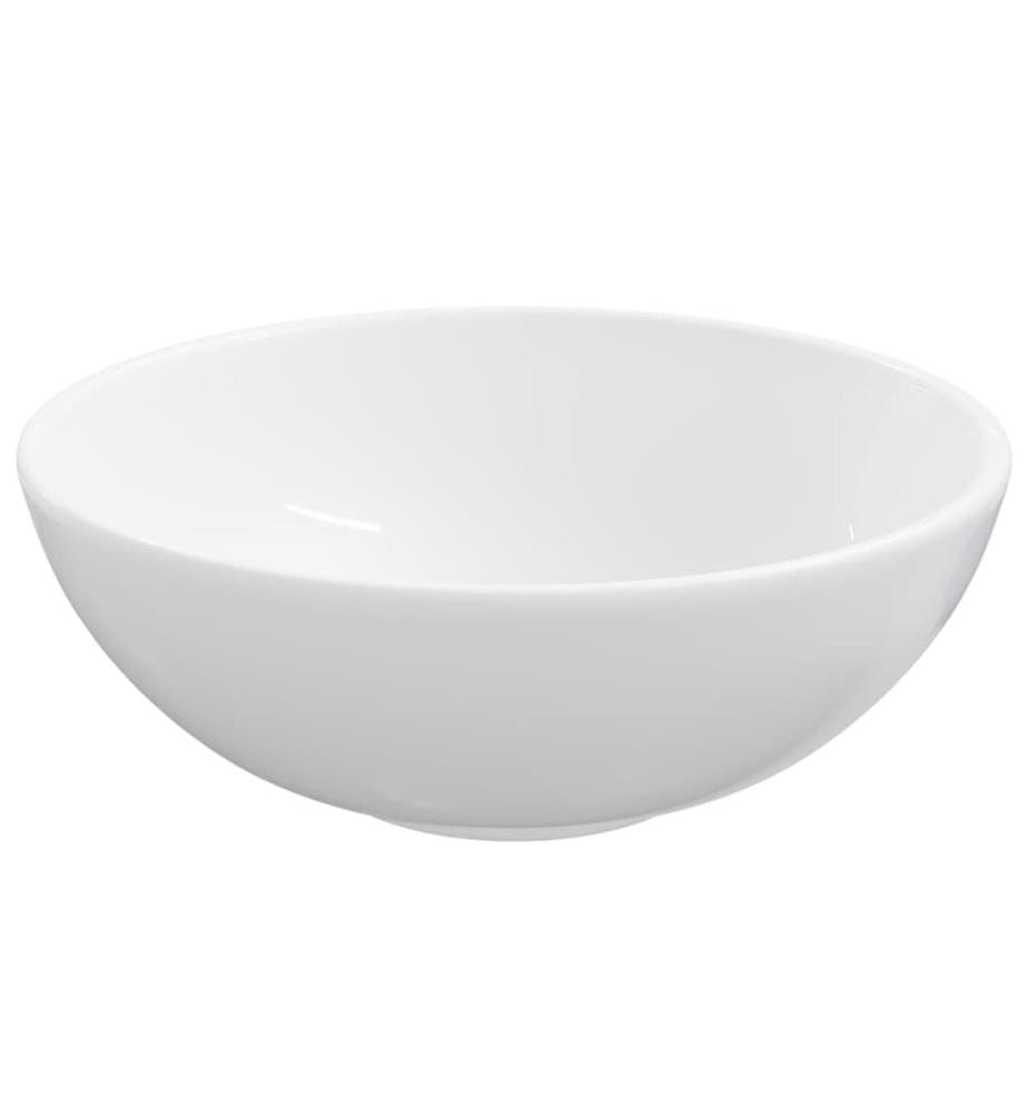 Waschbecken Weiss 28x28x10 cm Keramik