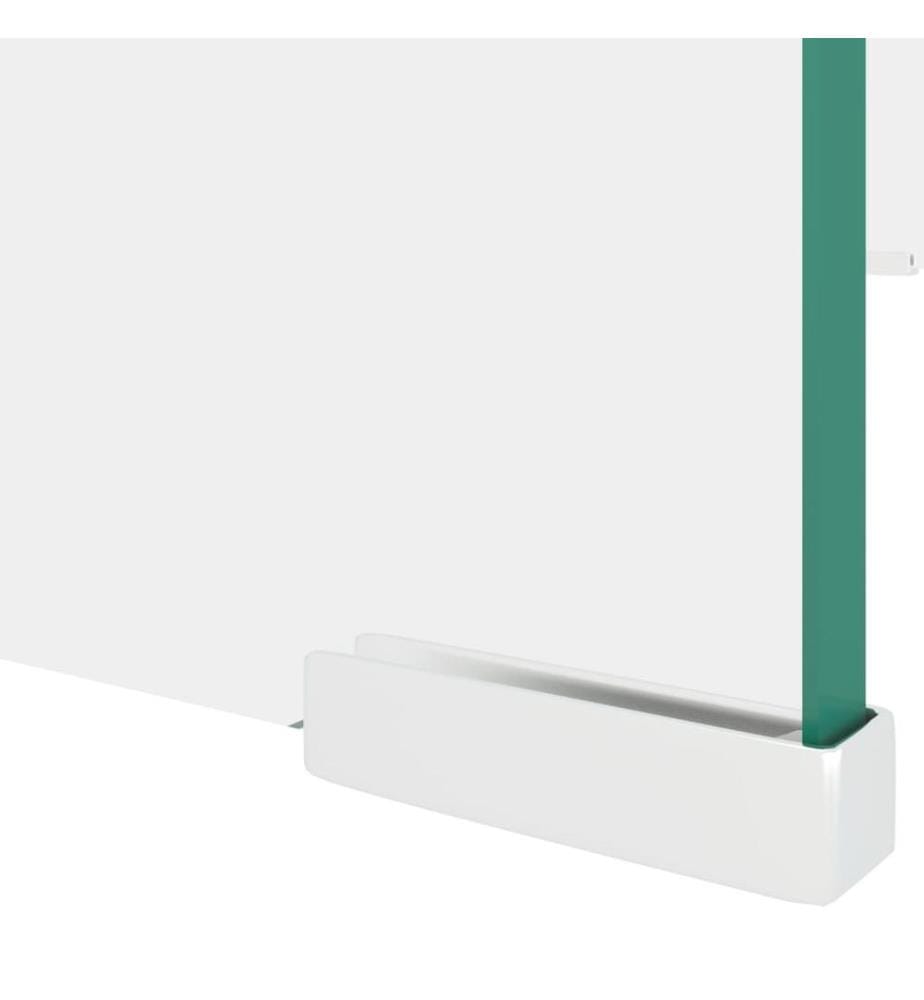 TV-Tisch/Bildschirmerhöhung Glas Transparent 70x30x13 cm