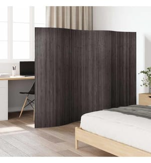 Cloison de séparation Bambou Gris 250 x 165 cm