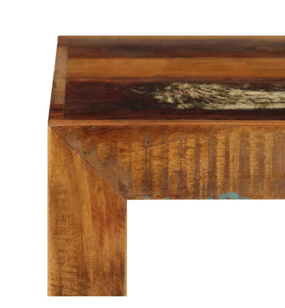 Hocker 40x30x40 cm Altholz Massiv