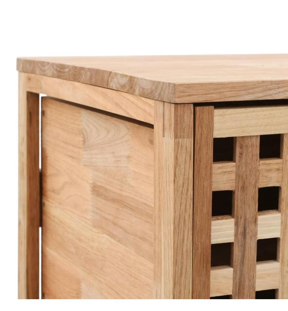 Armoire de salle de bains 41x41x91 cm Bois de noyer massif