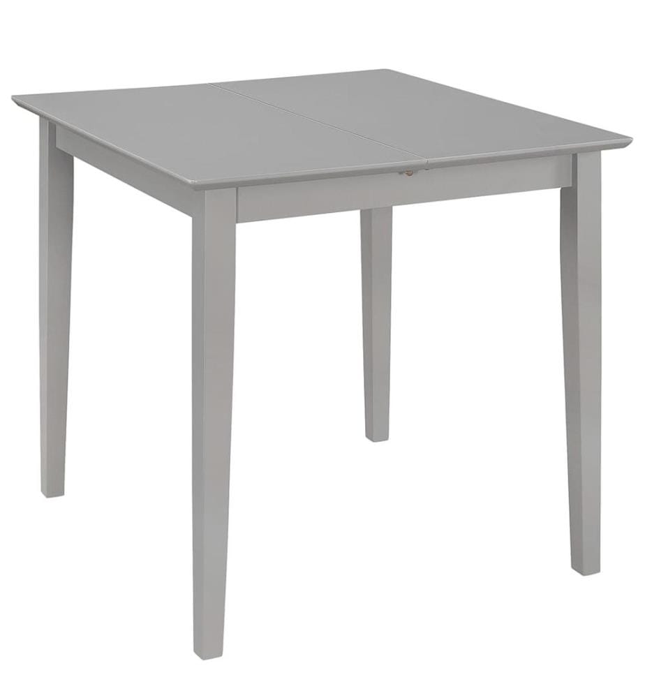 Ausziehbarer Esstisch Grau (80-120)x80x74 cm MDF