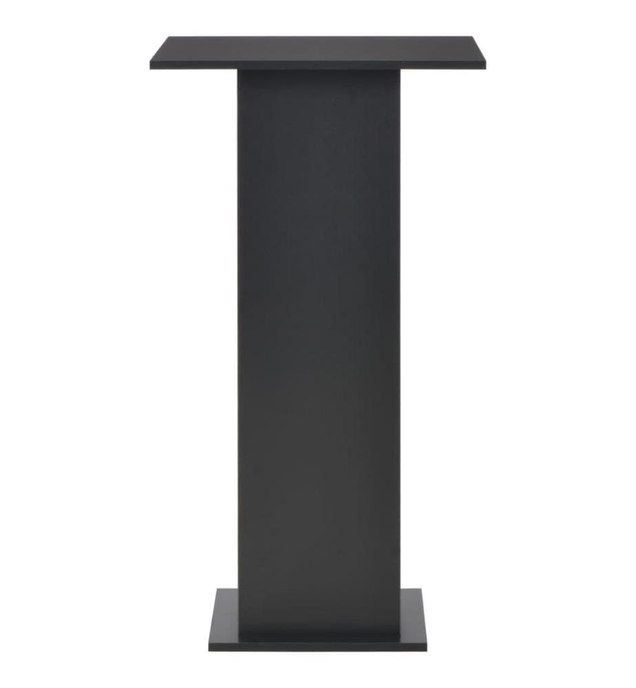 Bartisch Schwarz 60x60x110 cm