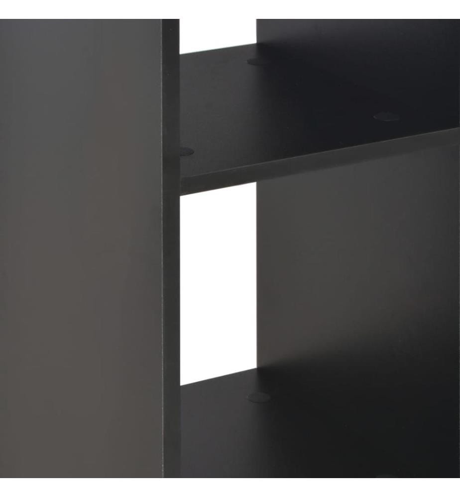Bartisch Schwarz 60x60x110 cm