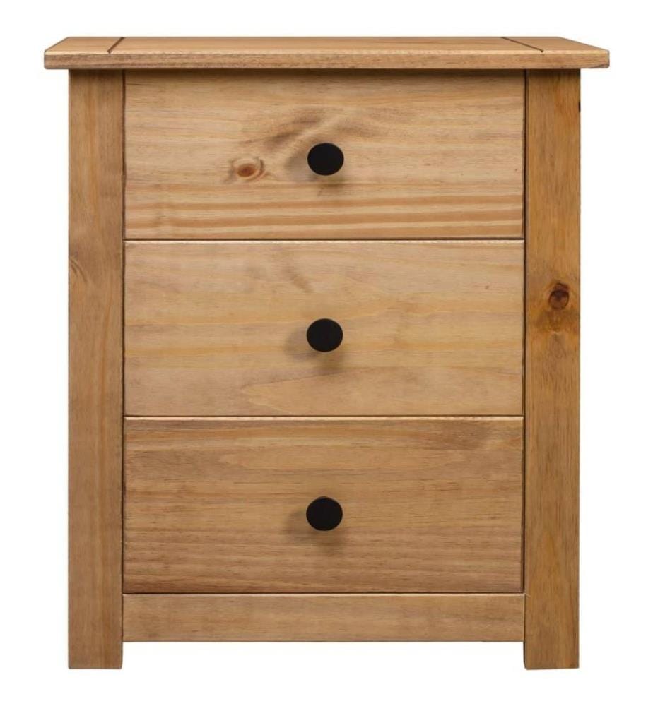 Nachtschrank 46x40x57 cm Kiefernholz Panama