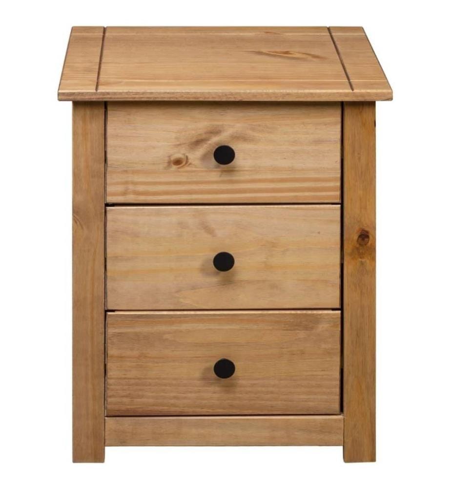 Nachtschrank 46x40x57 cm Kiefernholz Panama