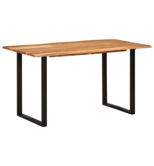 Esstisch 140×70×76 cm Akazie-Massivholz