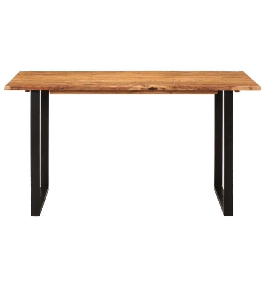 Esstisch 140×70×76 cm Akazie-Massivholz