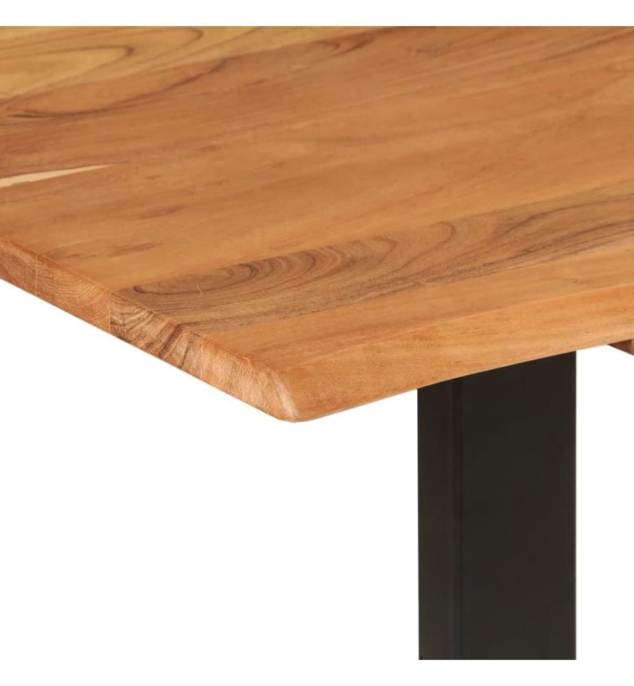 Esstisch 140×70×76 cm Akazie-Massivholz
