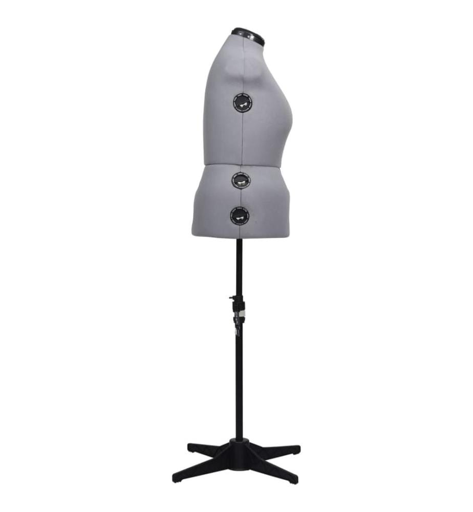 Schneiderpuppe Verstellbar Weiblich Grau L Grösse 44-50