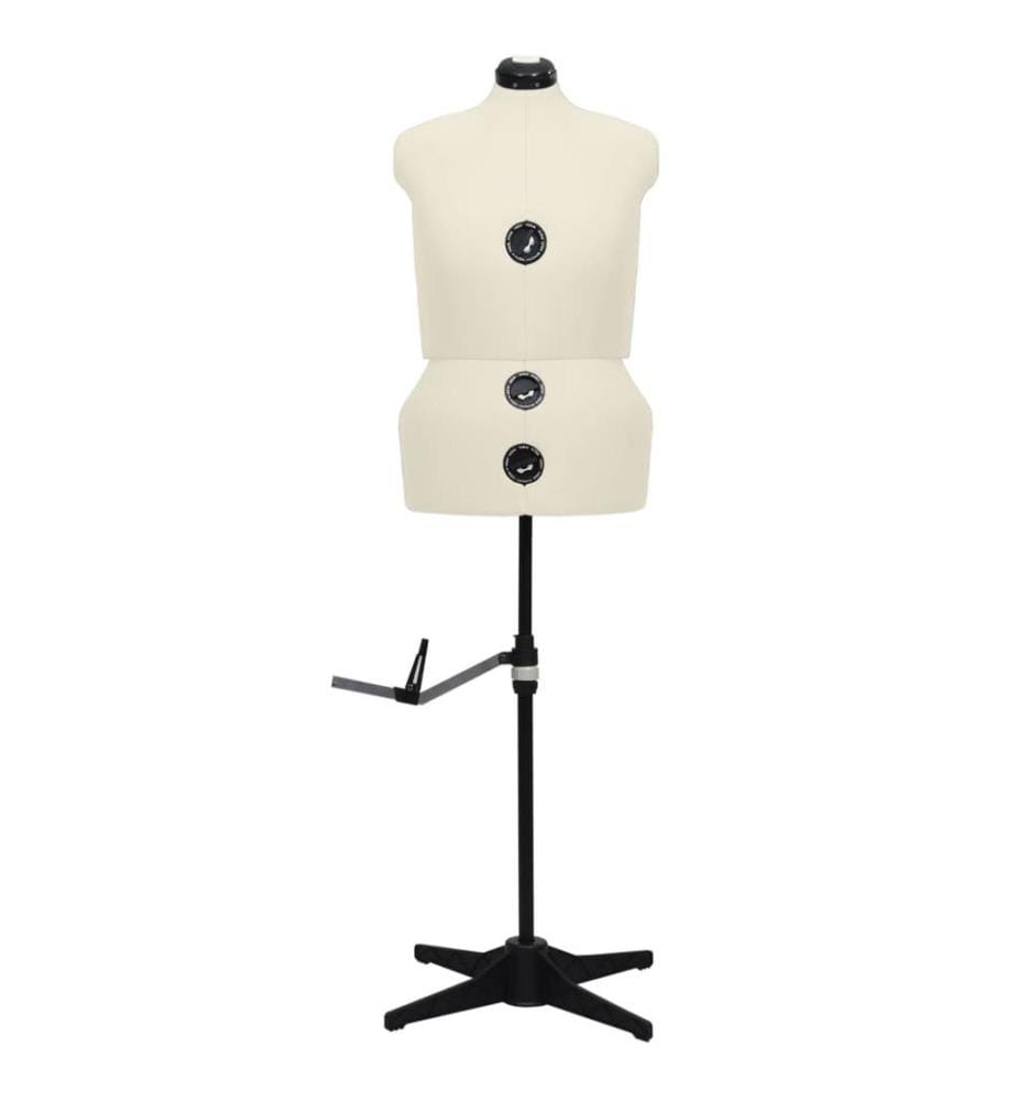 Schneiderpuppe Verstellbar Weiblich Creme L Grösse 44-50