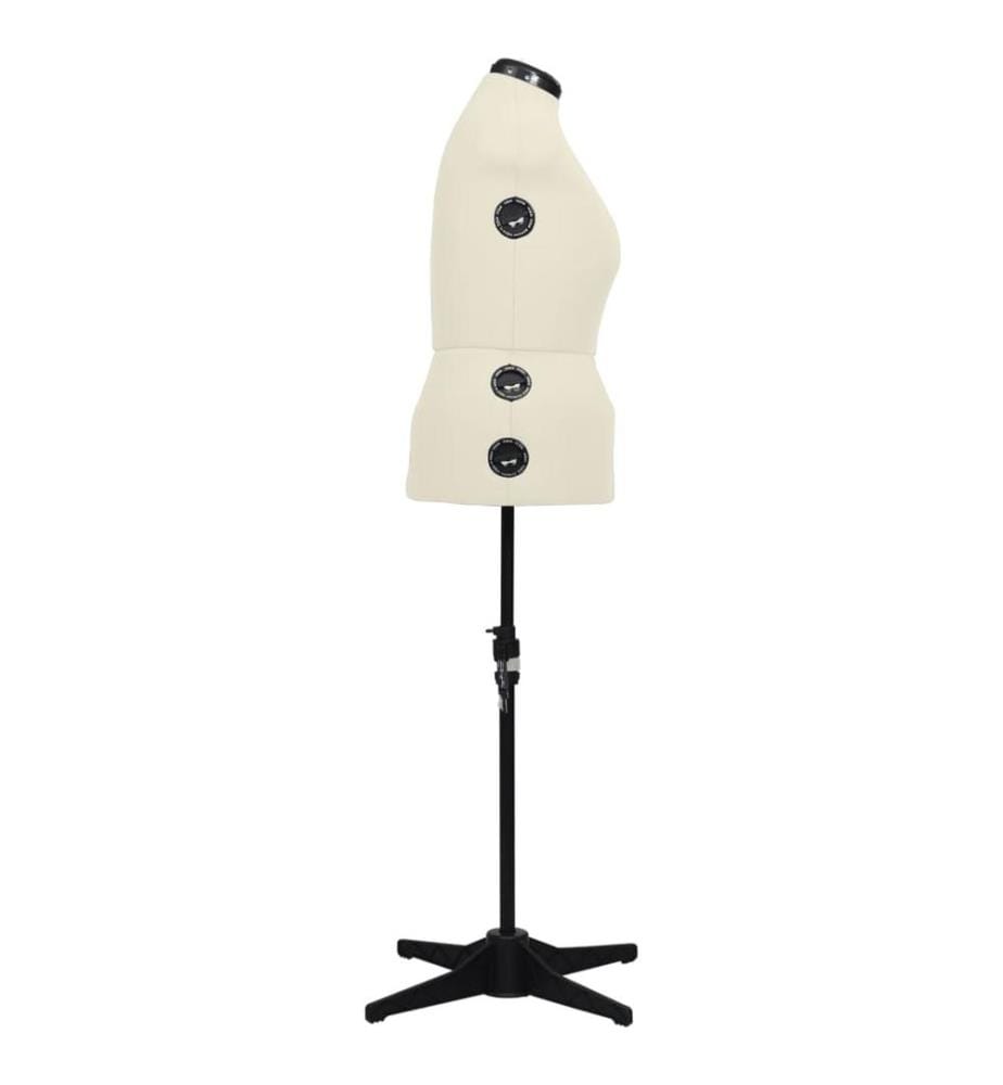 Schneiderpuppe Verstellbar Weiblich Creme L Grösse 44-50