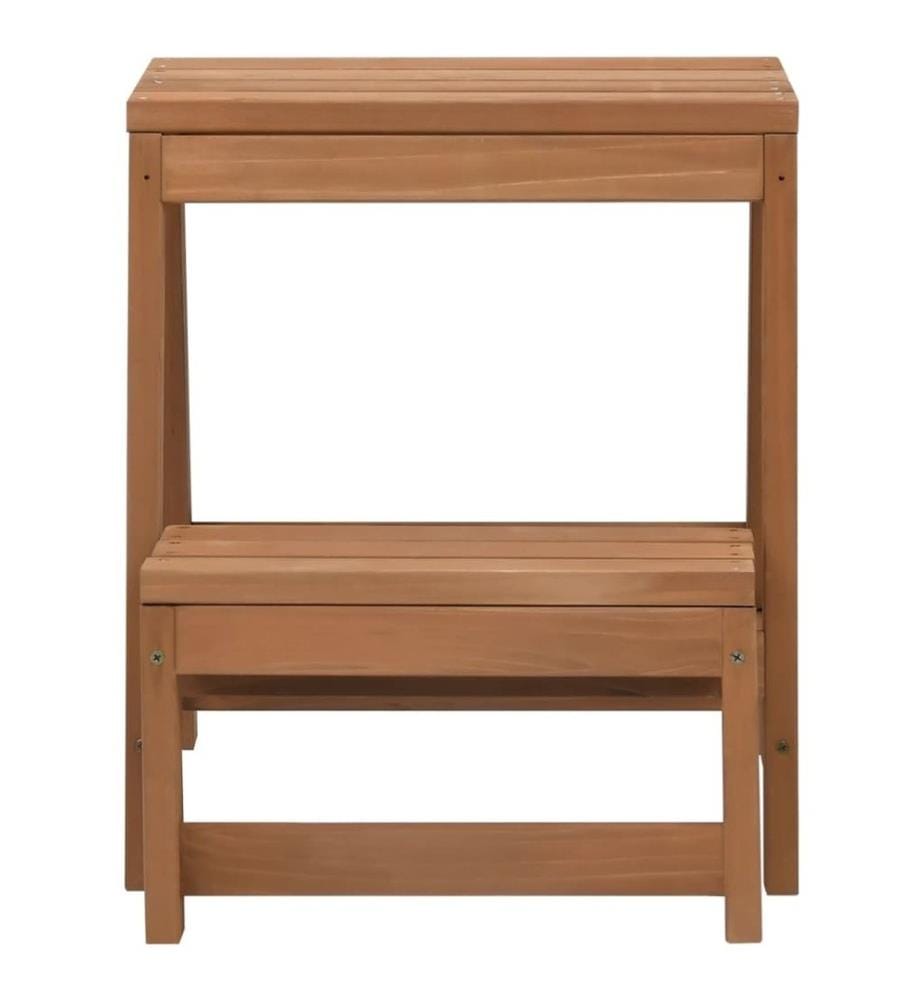 Klappbarer Tritthocker Massivholz Tanne