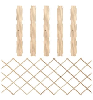 Clôtures en treillis 5 pcs Bois de sapin massif 180x80 cm