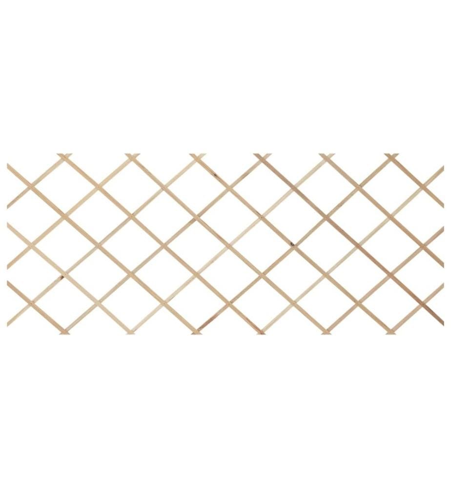 Clôtures en treillis 5 pcs Bois de sapin massif 180x80 cm