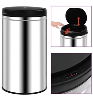 Automatischer Sensor-Mülleimer 60 L Edelstahl