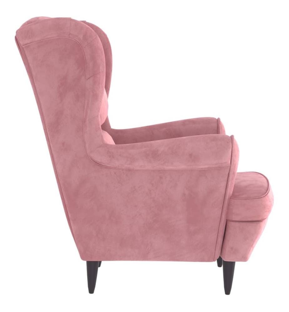 Sessel Rosa Samt