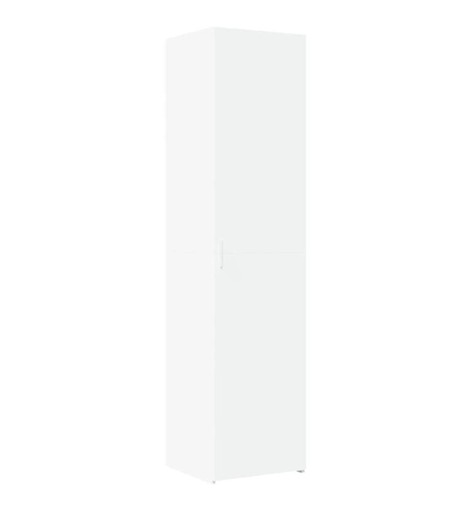 Highboard Weiss 45x42,5x185 cm Holzwerkstoff