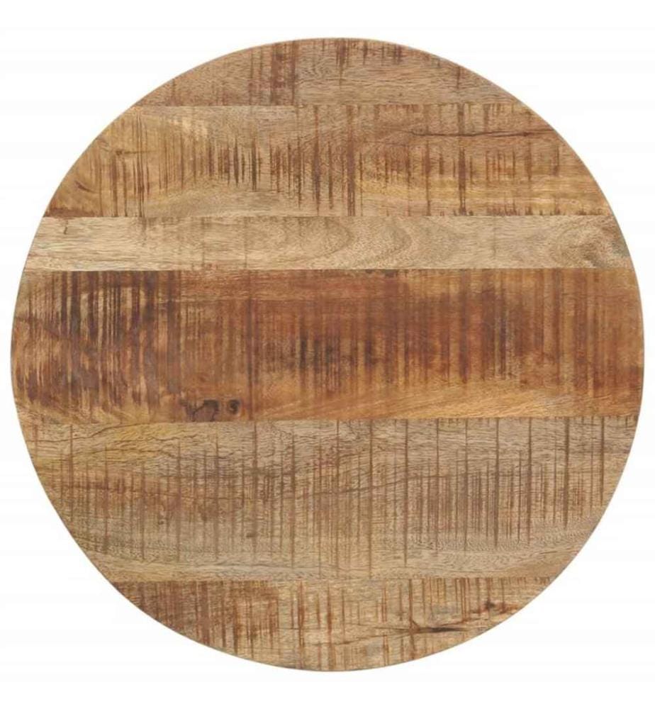 Satztische 2 Stk. Rohes Mangoholz