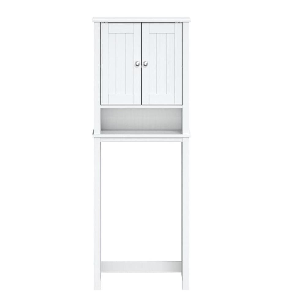 Rangement au-dessus de la cuvette BERG blanc bois massif