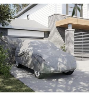 Housse de voiture SUV complète gris L tissu non tissé