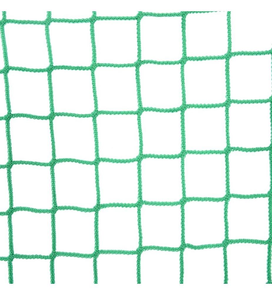 Filet pour remorque avec corde élastique vert 3,5x3 m PP