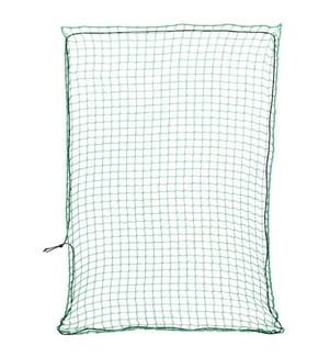 Filet pour remorque avec corde élastique vert 4x3 m PP