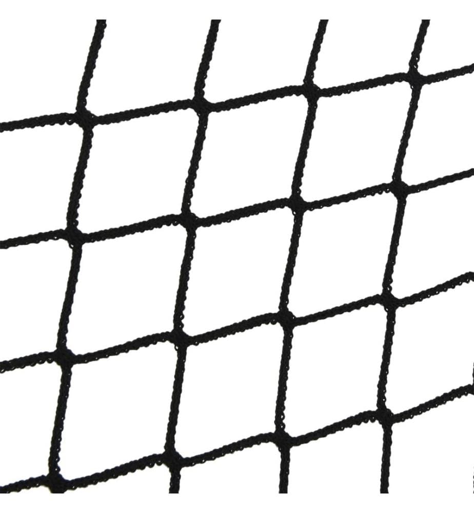 Filet pour remorque avec corde élastique noir 6x3 m PP