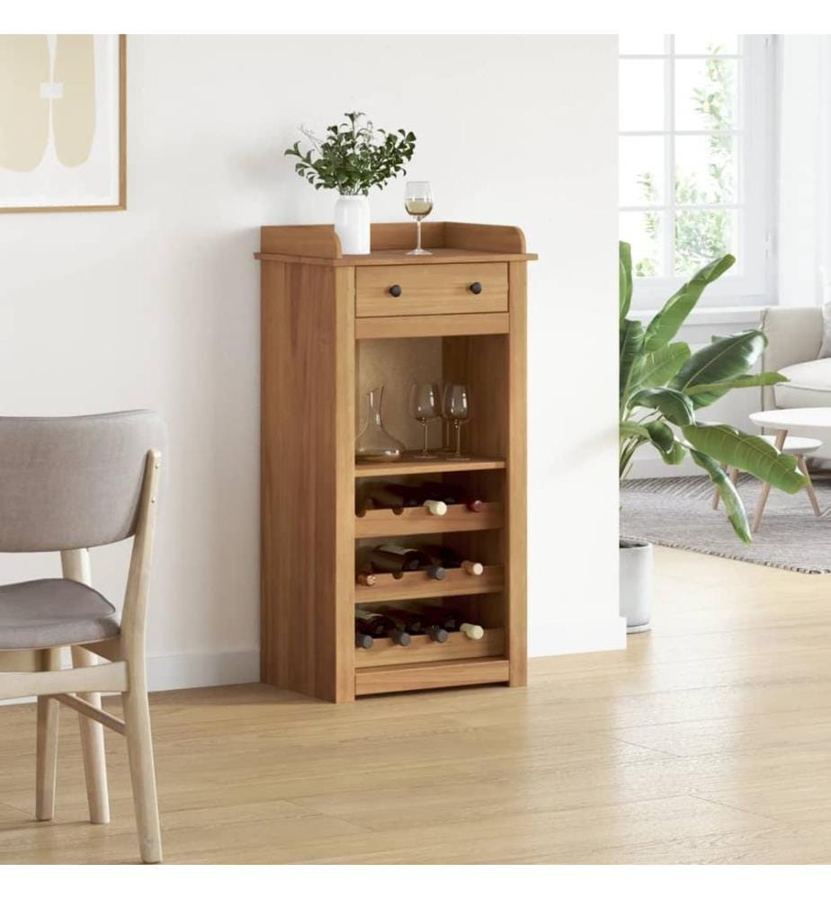 Weinschrank Panama 57x40x111,5 cm Massivholz Kiefer