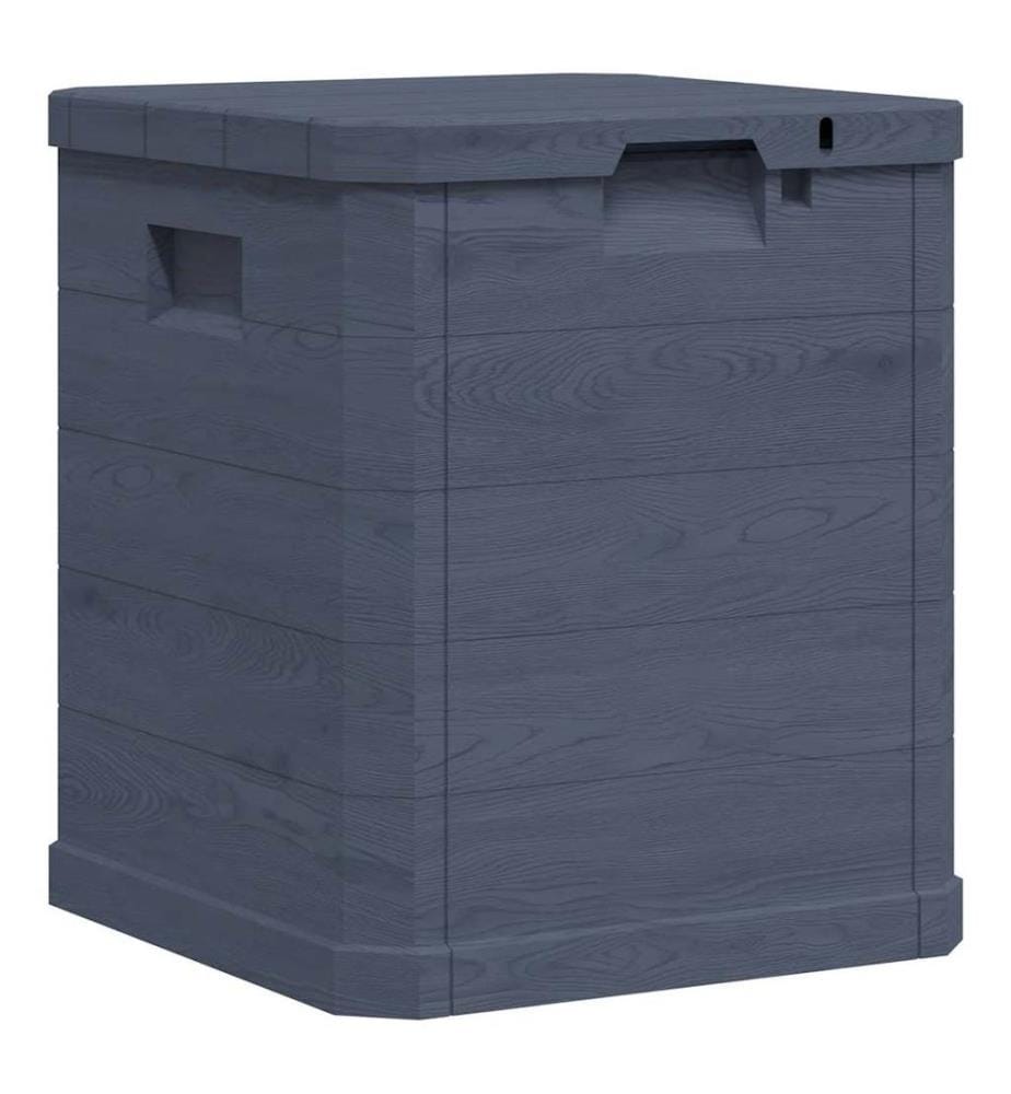 Garten-Aufbewahrungsbox 90 L Anthrazit