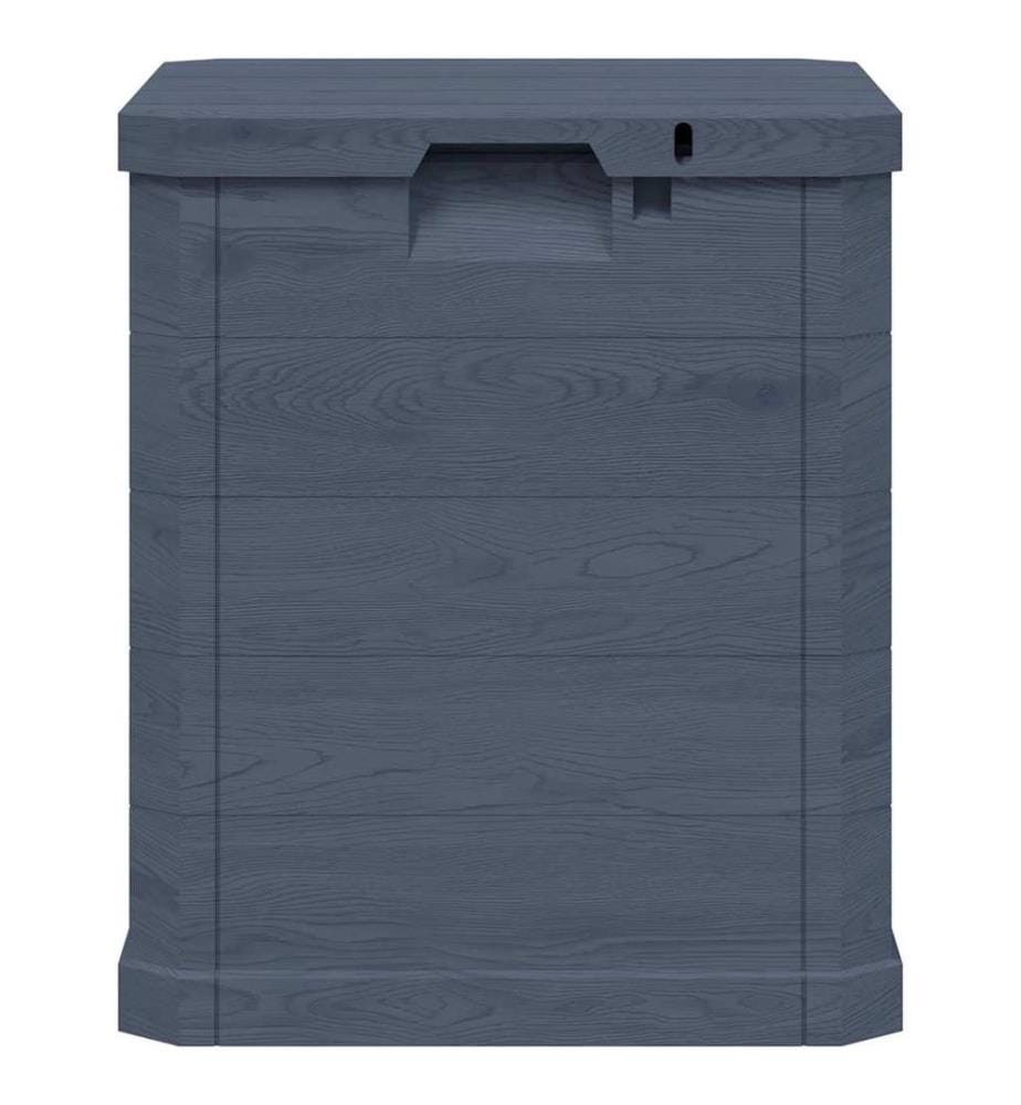 Garten-Aufbewahrungsbox 90 L Anthrazit