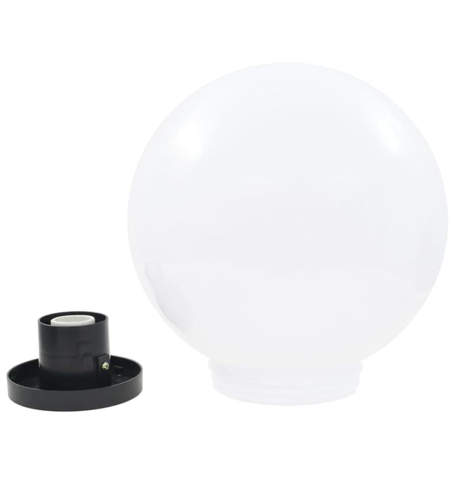 LED-Gartenleuchten 2 Stk. Kugelförmig 30 cm PMMA