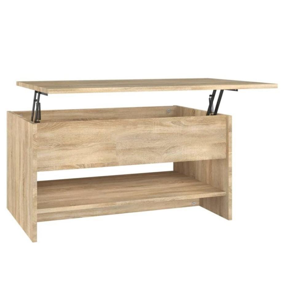 Couchtisch Sonoma-Eiche 80x50x40 cm Holzwerkstoff