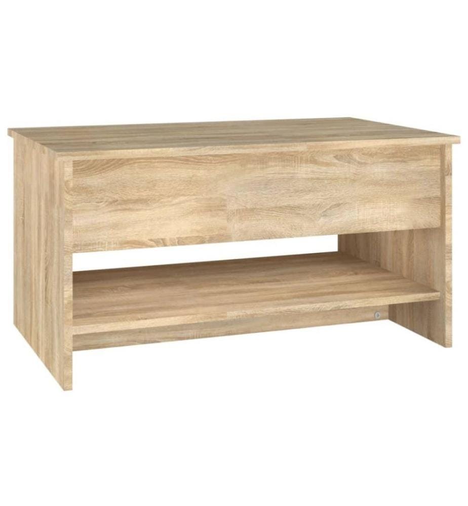 Couchtisch Sonoma-Eiche 80x50x40 cm Holzwerkstoff
