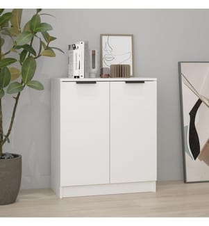 Sideboard Weiss 60x30x70 cm Holzwerkstoff