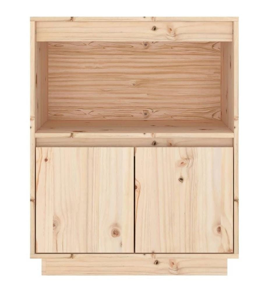 Sideboard 60x34x75 cm Massivholz Kiefer