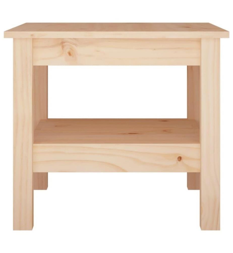 Couchtisch 45x45x40 cm Massivholz Kiefer