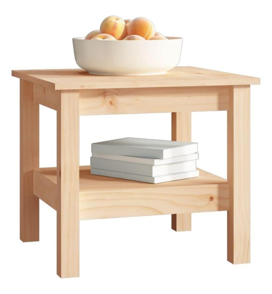 Couchtisch 45x45x40 cm Massivholz Kiefer