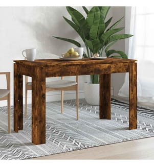 Esstisch Räuchereiche 120x60x76 cm Holzwerkstoff