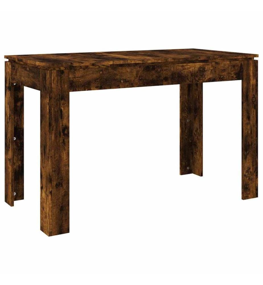 Esstisch Räuchereiche 120x60x76 cm Holzwerkstoff