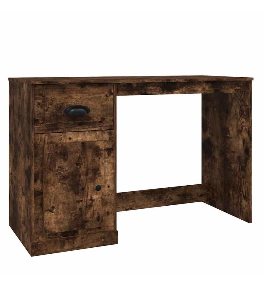 Schreibtisch mit Schublade Räuchereiche 115x50x75cm